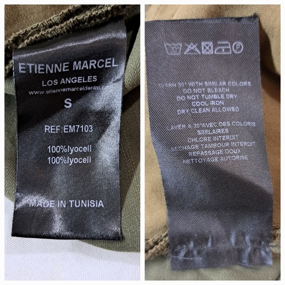 ETIENNE MARCEL Military Tunic Dress - Picture 16 of 16